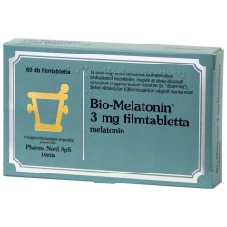 Pharma nord bio-melatonin 3mg filmtabletta 60db