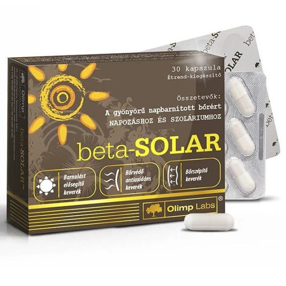 Olimp Labs Beta Solar napozóvitamin kapszula - 30db