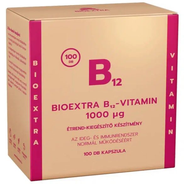 Bioextra B12-vitamin 1000 mikrogramm kapszula 100db