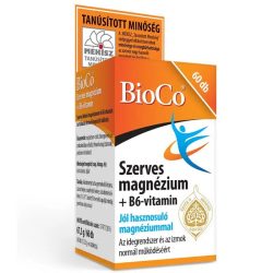 BioCo Szerves Magnézium + B6-vitamin tabletta – 60db