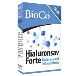 BioCo Hialuronsav Forte tabletta – 30db
