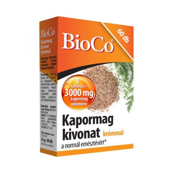 BioCo Kapormag kivonat krómmal tabletta - 60db