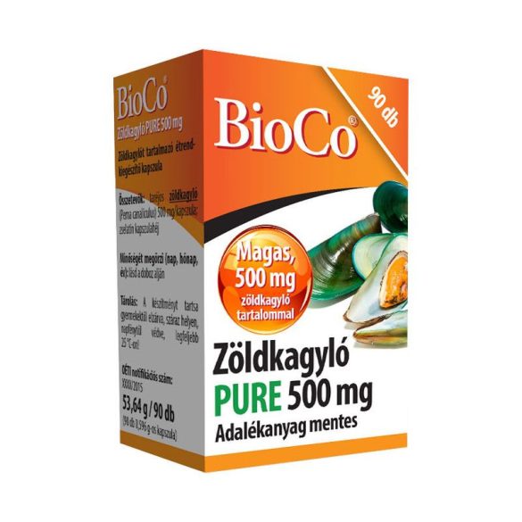 BioCo Zöldkagyló Pure 500 mg - 90db