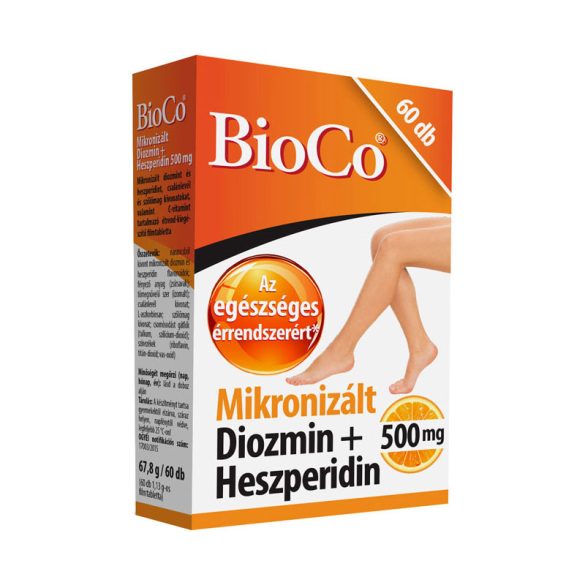 BioCo Mikronizált Diozmin + Heszperidin filmtabletta - 60db