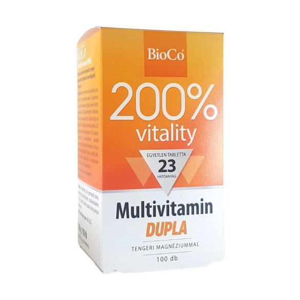 BioCo 200% Vitality Multivitamin Dupla filmtabletta 100db