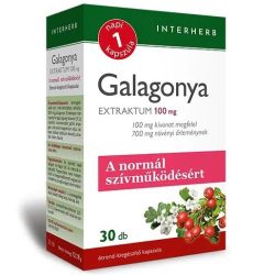 Interherb Napi 1 Galagonya extraktum kapszula - 30db