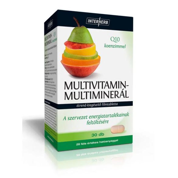 Interherb Multivitamin Multimineral Q10 filmtabletta - 30db