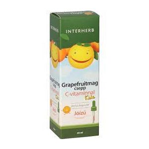 Interherb Grapefruitmag csepp KIDS C-vitaminnal - 20ml