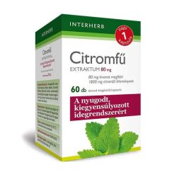 Interherb napi1 Citromfű Extraktum kapszula 80mg - 60db