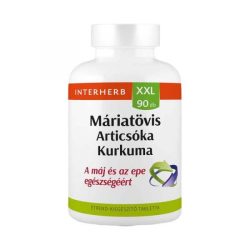   Interherb XXL Máriatövis & articsóka & kurkuma tabletta - 90db
