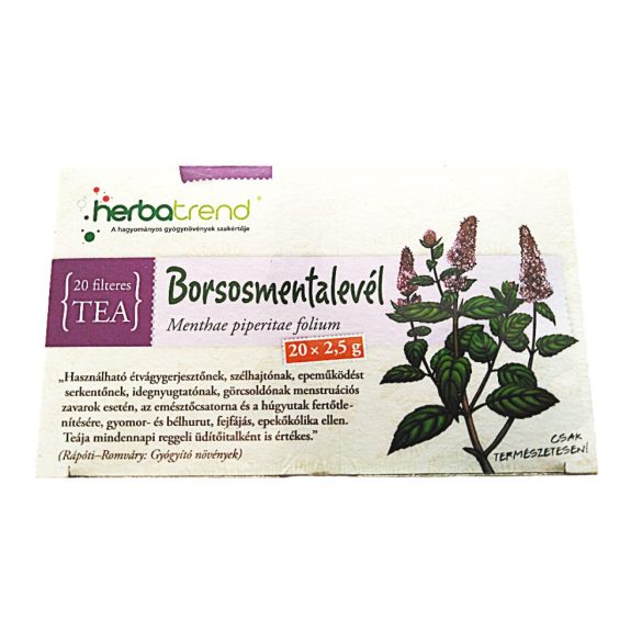 Herbatrend - Borsmentalevél filteres tea 20db