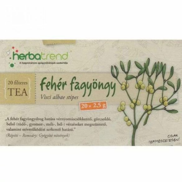 Herbatrend - Fehér fagyöngy filteres tea 20db