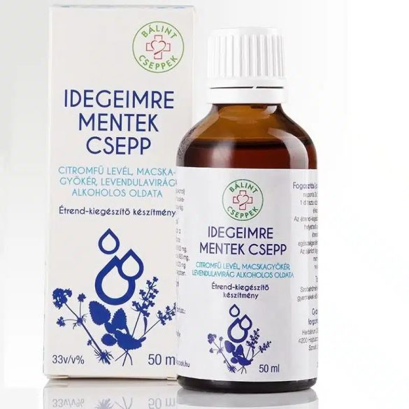 Bálint Cseppek idegeimre mentek csepp - 50ml