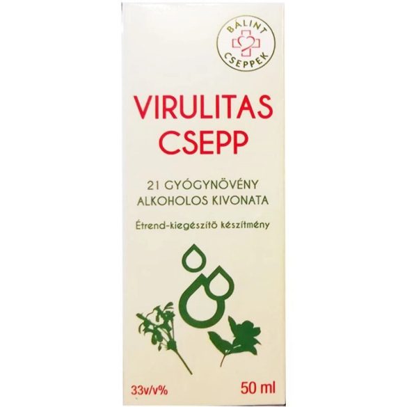 Bálint Cseppek Virulitas csepp - 50ml
