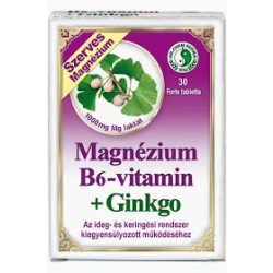 Dr.Chen Magnézium + B6-vitamin + Ginkgo tabletta 30db