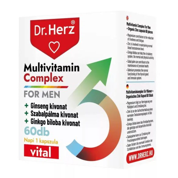 Dr. Herz Multivitamin férfiaknak kapszula 60db