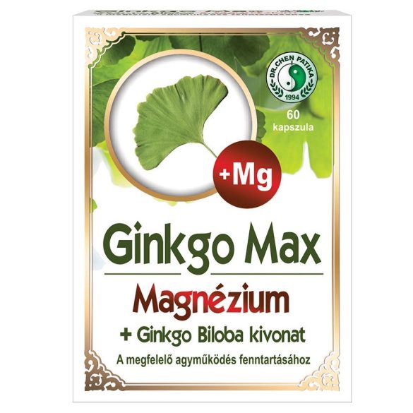 Dr. Chen Ginkgo Max Magnézium kapszula - 60db