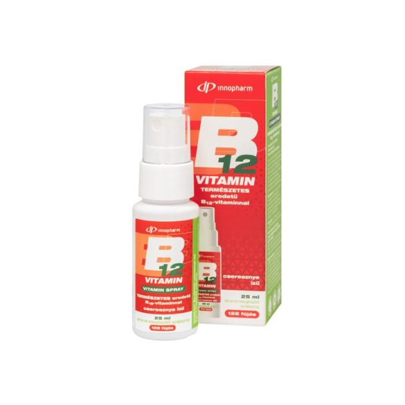 InnoPharm B12 cseresznyés szájspray 25ml