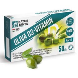   Natur Tanya Oliva D3-vitamin 4000NE lágyzselatin kapszula 50db