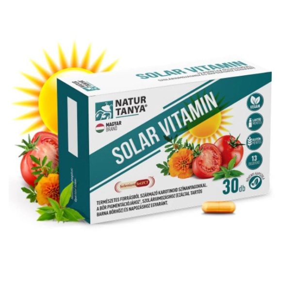 Natur Tanya Solar napozó vitamin kapszula - 30db