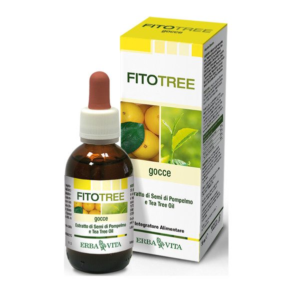 Erba Vita FitoTree grapefruit és teafa alapú baktériumölő olaj 30 ml