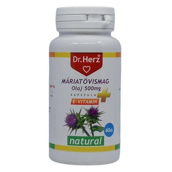 Dr. Herz Máriatövismag olaj 500mg kapszula - 60db