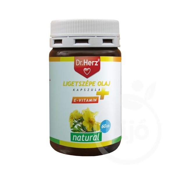 Dr. Herz Ligetszépe olaj + E-vitamin kapszula - 60db