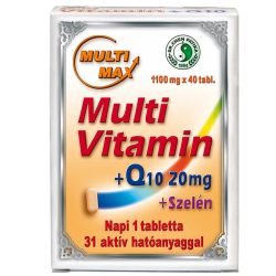 Dr. Chen Multimax vitamin + Q10 + Szelén tabletta – 40 db