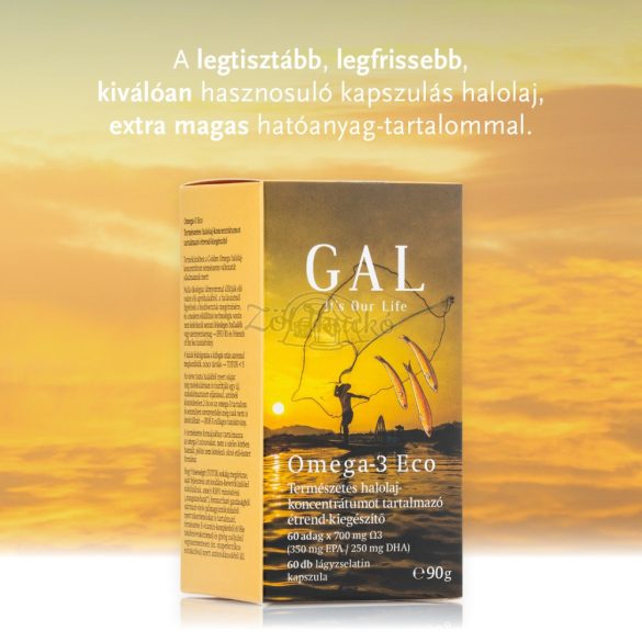 GAL Omega-3 Eco kapszula - 60db