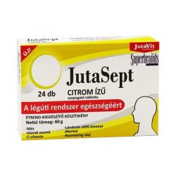 JutaVit Jutasept citrom ízű szopogató tabletta, 24 db