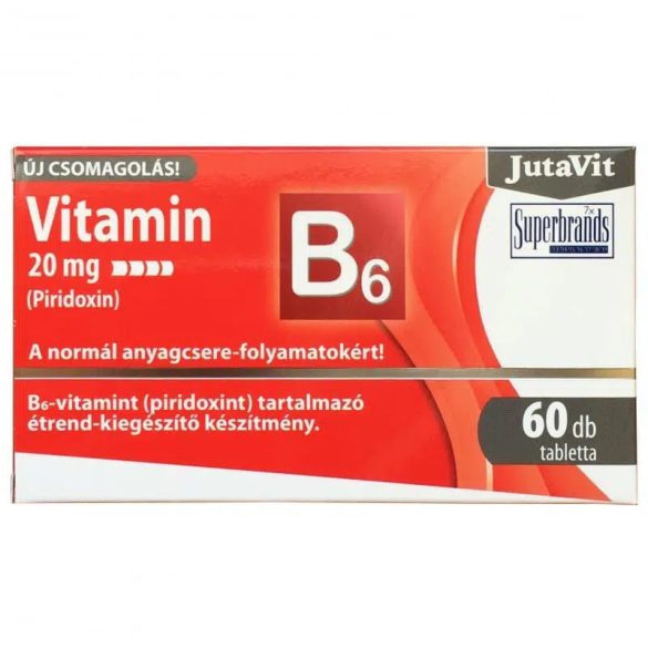 Jutavit B6 Vitamin 20mg 60 db