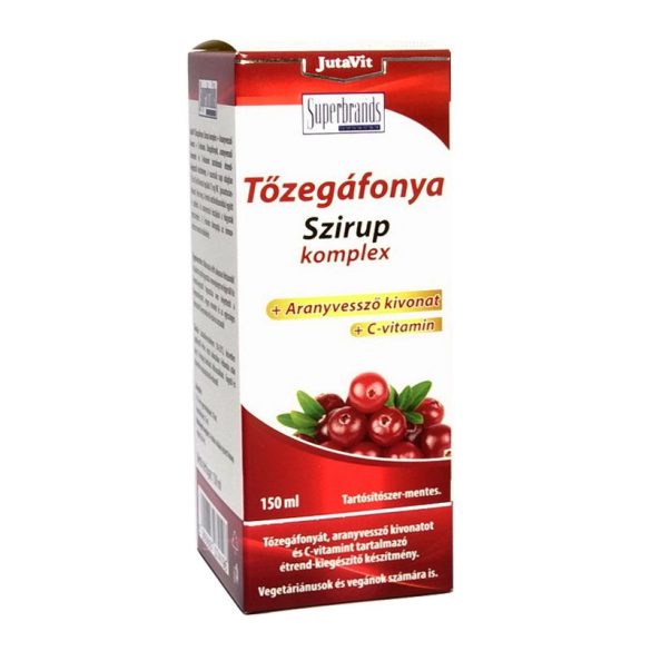 JutaVit Tőzegáfonya Szirup komplex - 150ml