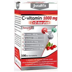JutaVit C+D Duo Plus Retard filmtabletta 100db