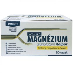   JutaVit Szerves magnézium granulátum italpor citrom ízben 30 db