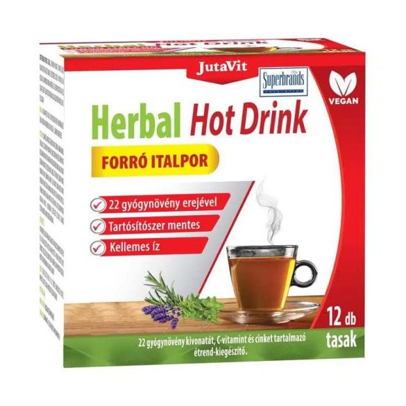 JutaVit Herbal Hot Drink felnőtteknek 12 db